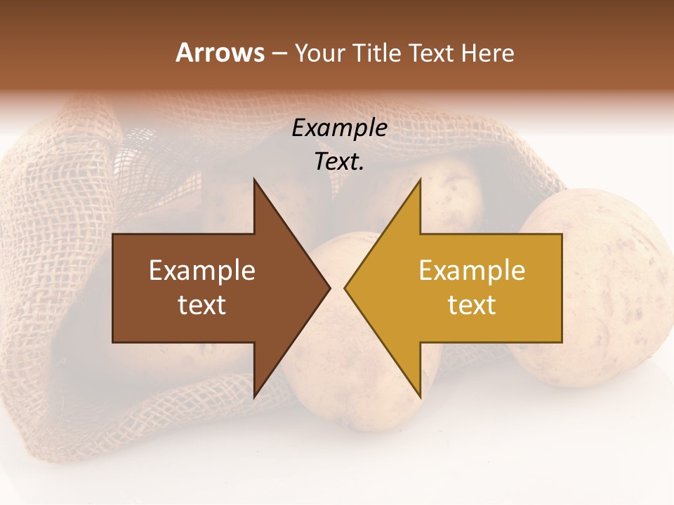 Isolated Vegetables Nobody PowerPoint Template