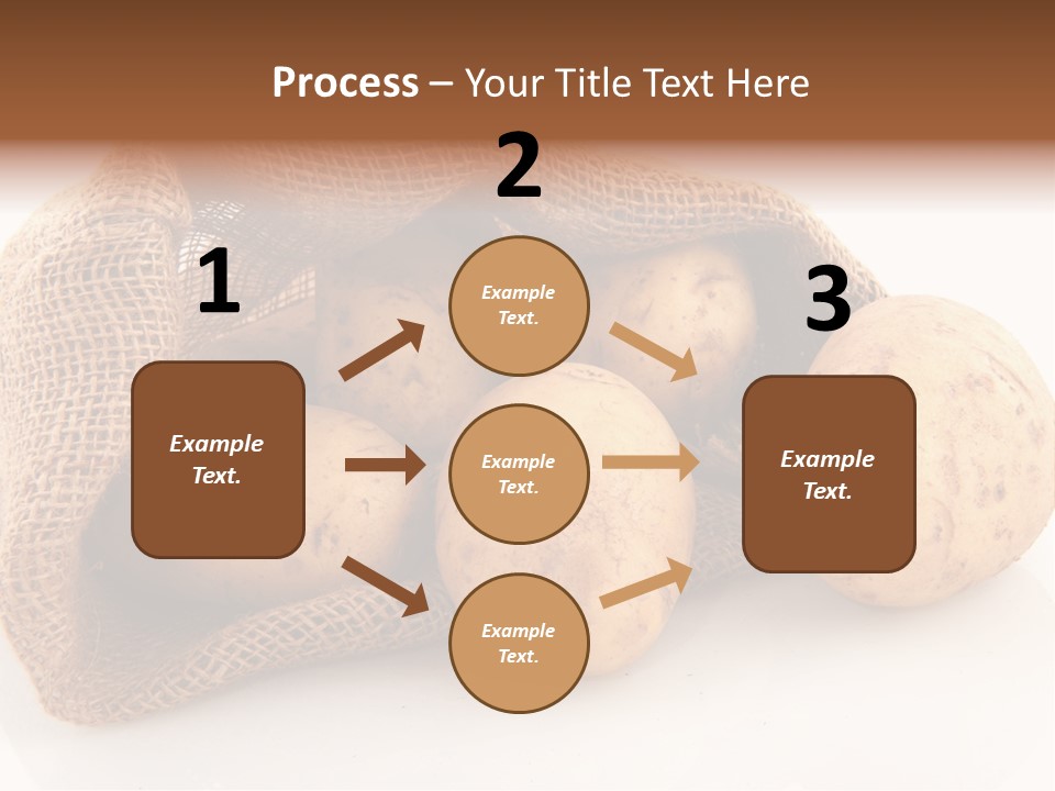 Isolated Vegetables Nobody PowerPoint Template