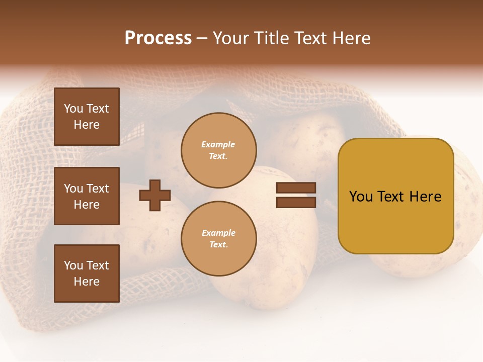 Isolated Vegetables Nobody PowerPoint Template