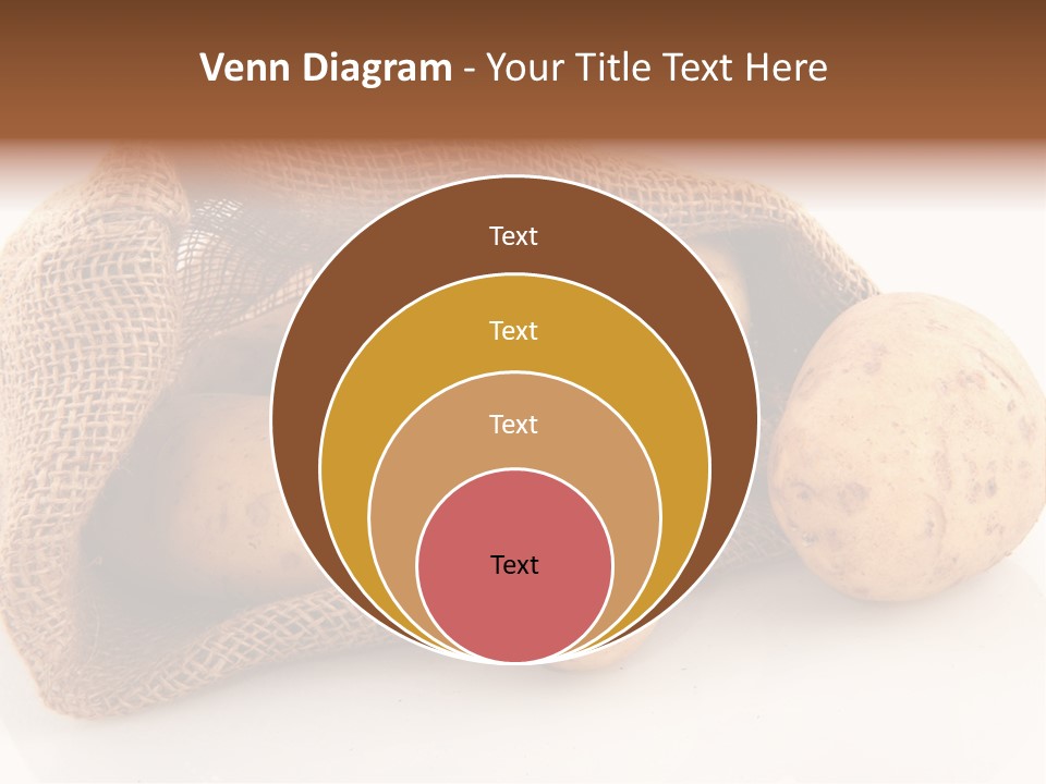 Isolated Vegetables Nobody PowerPoint Template