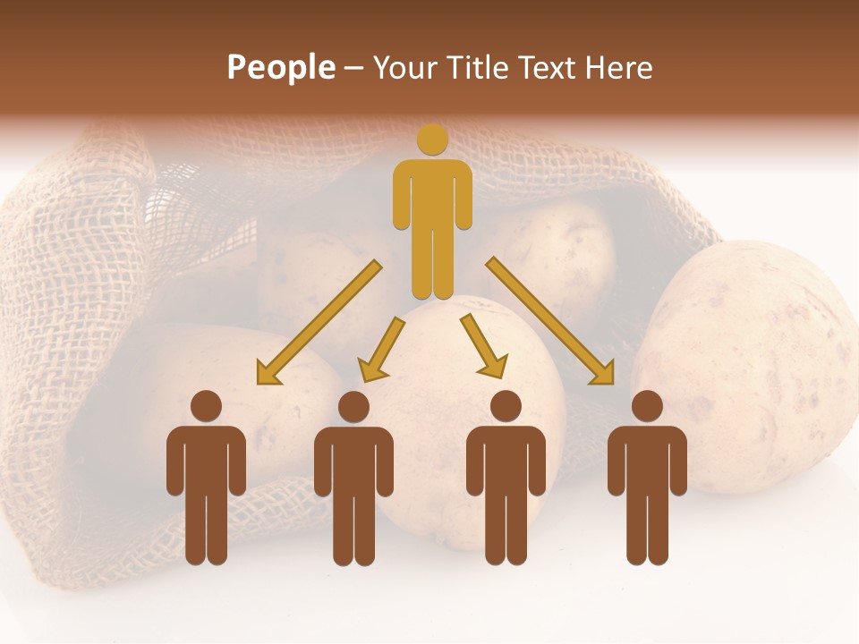 Isolated Vegetables Nobody PowerPoint Template