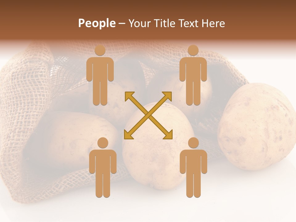 Isolated Vegetables Nobody PowerPoint Template