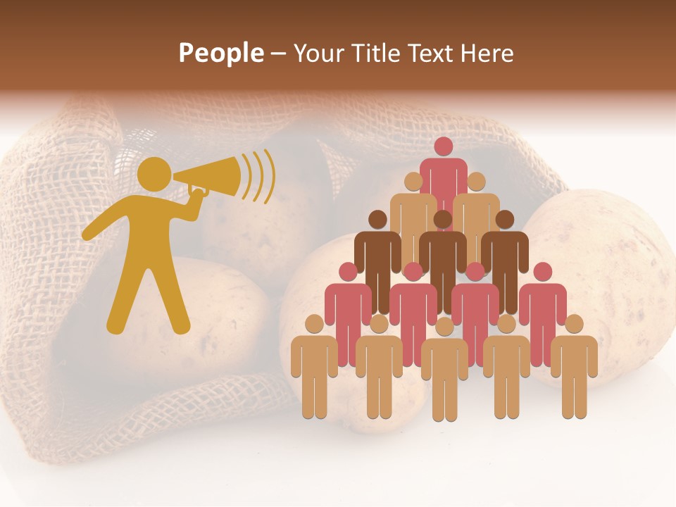 Isolated Vegetables Nobody PowerPoint Template