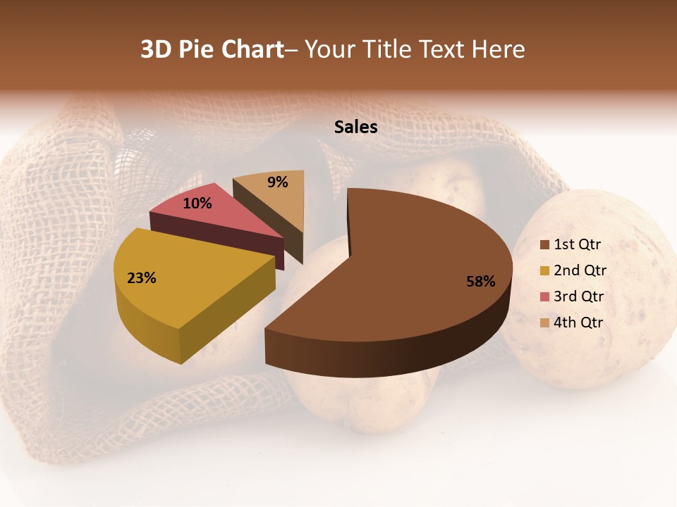 Isolated Vegetables Nobody PowerPoint Template