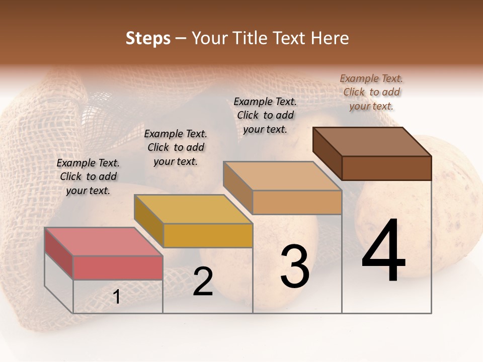 Isolated Vegetables Nobody PowerPoint Template