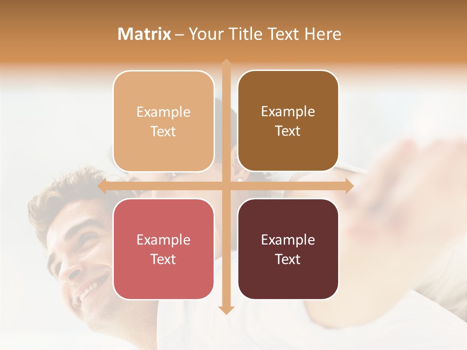 Pretty Joy People PowerPoint Template