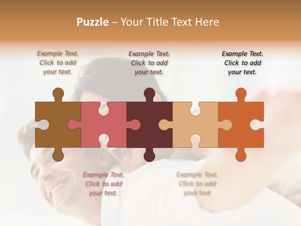 Pretty Joy People PowerPoint Template