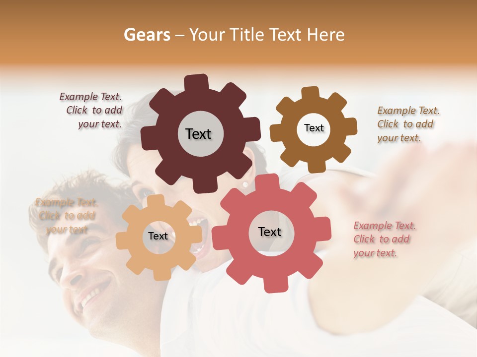 Pretty Joy People PowerPoint Template