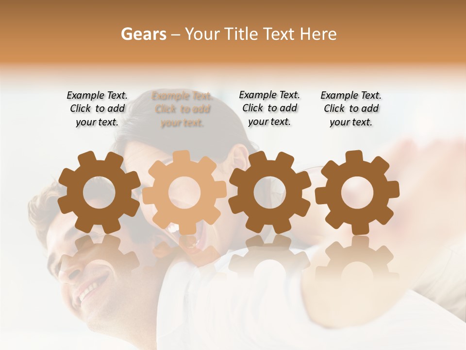 Pretty Joy People PowerPoint Template