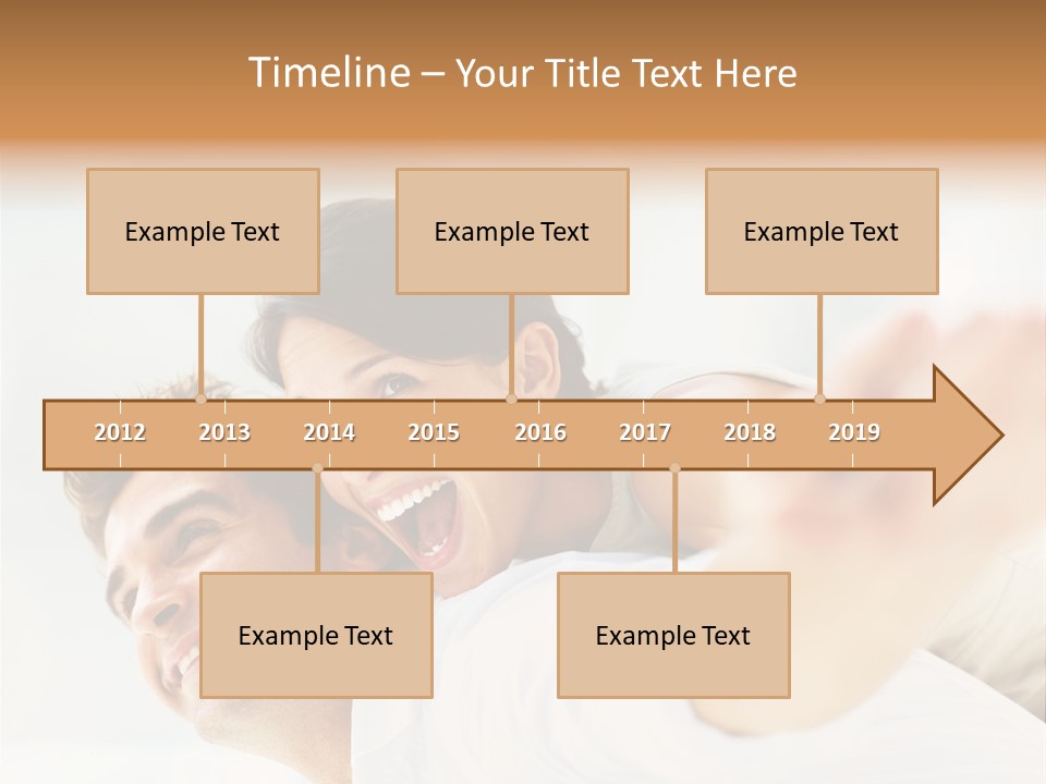 Pretty Joy People PowerPoint Template