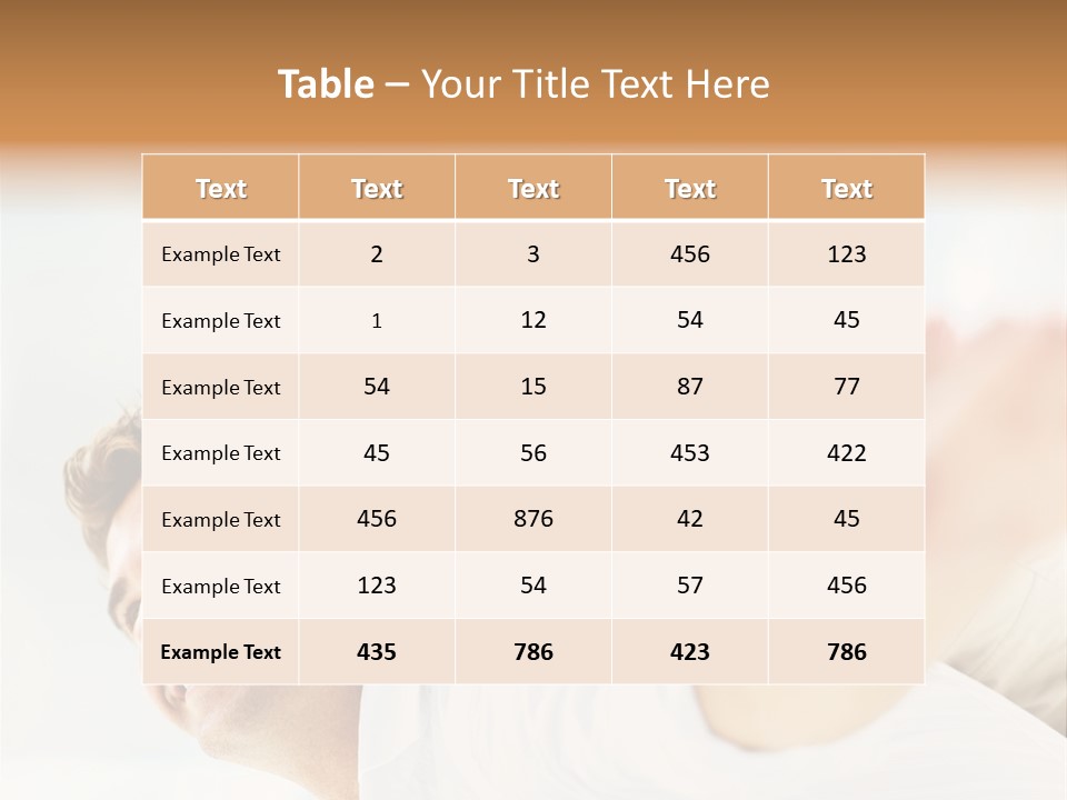 Pretty Joy People PowerPoint Template