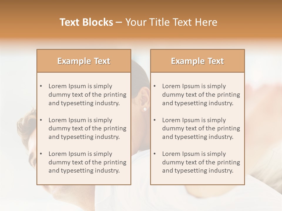 Pretty Joy People PowerPoint Template