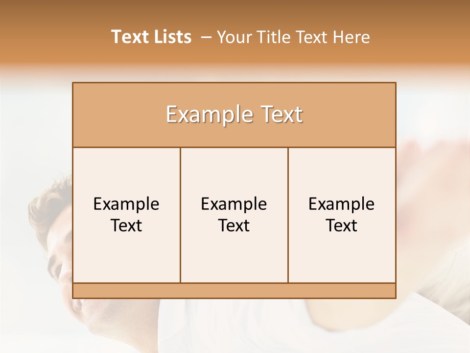 Pretty Joy People PowerPoint Template