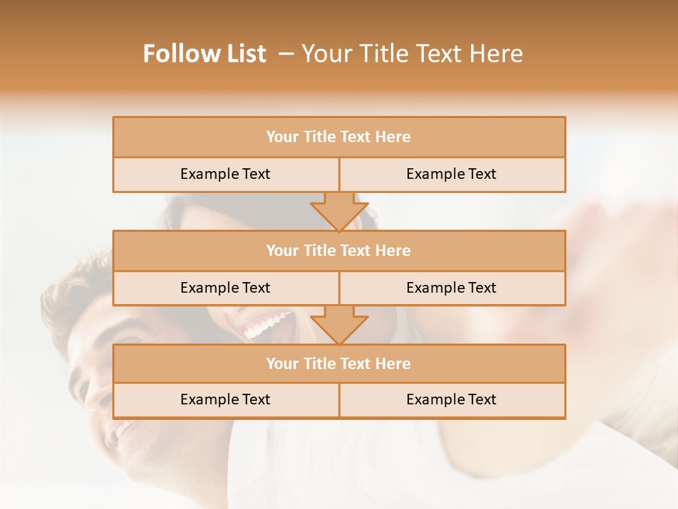 Pretty Joy People PowerPoint Template