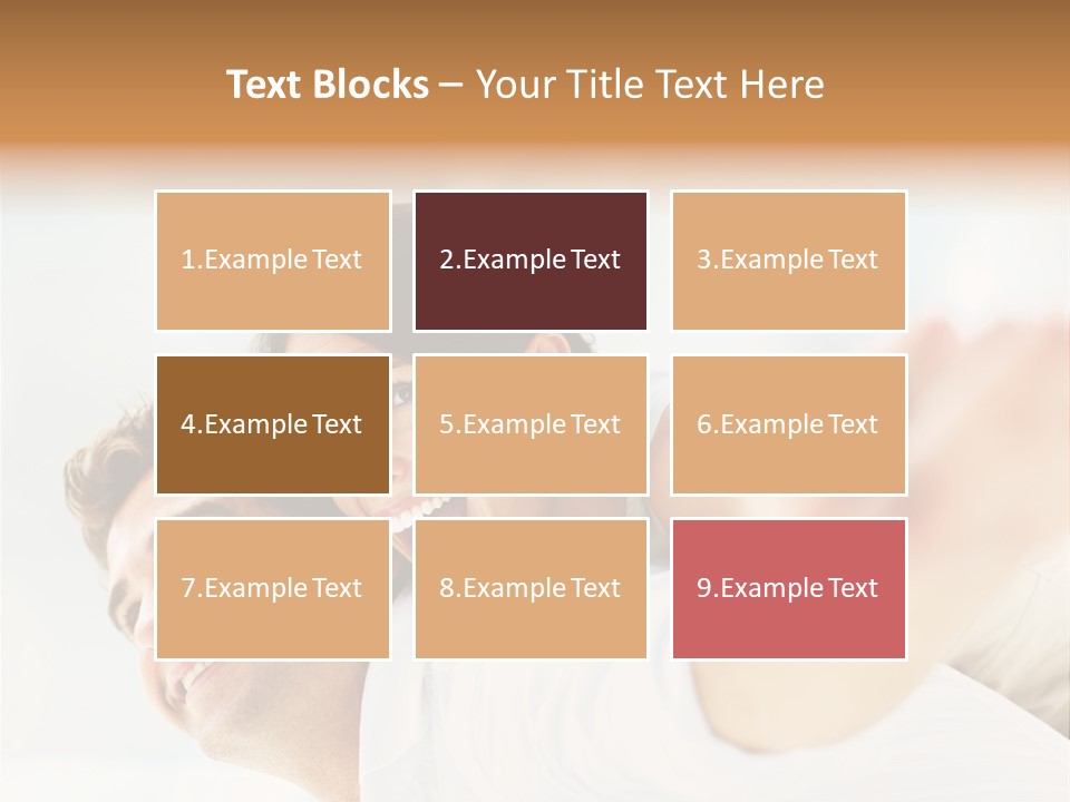 Pretty Joy People PowerPoint Template