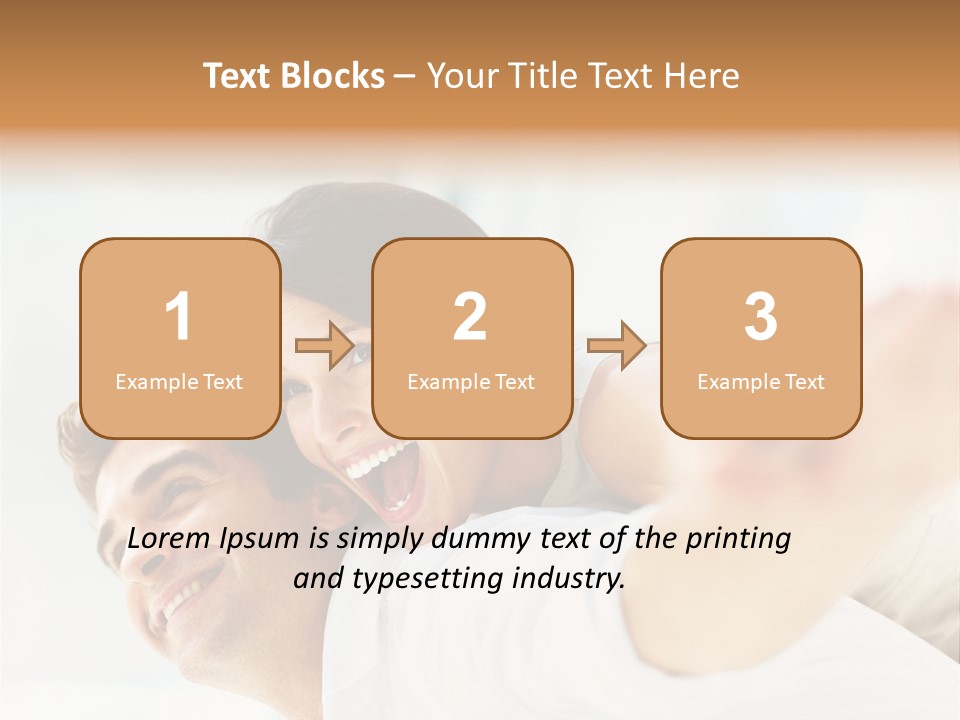 Pretty Joy People PowerPoint Template