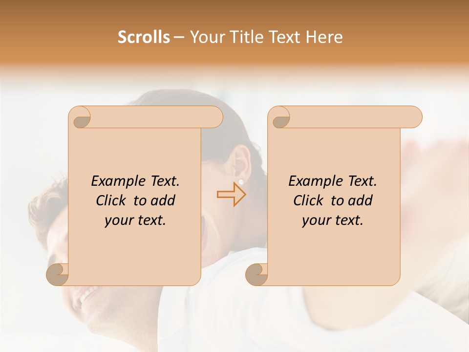 Pretty Joy People PowerPoint Template