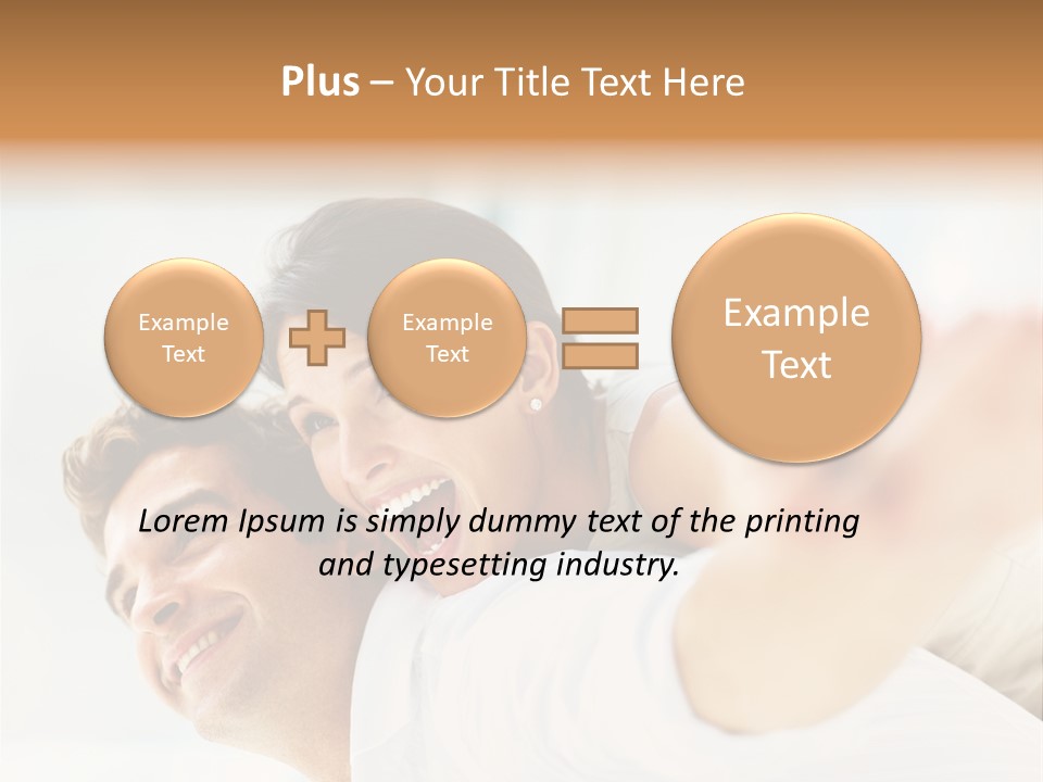 Pretty Joy People PowerPoint Template