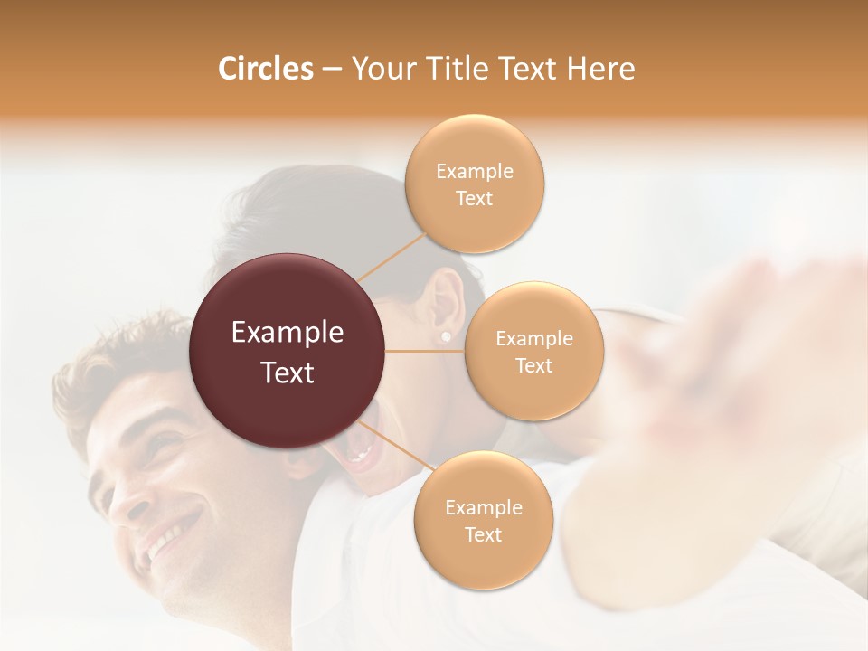 Pretty Joy People PowerPoint Template