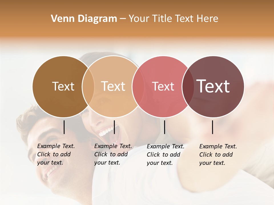 Pretty Joy People PowerPoint Template