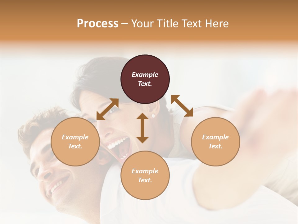 Pretty Joy People PowerPoint Template