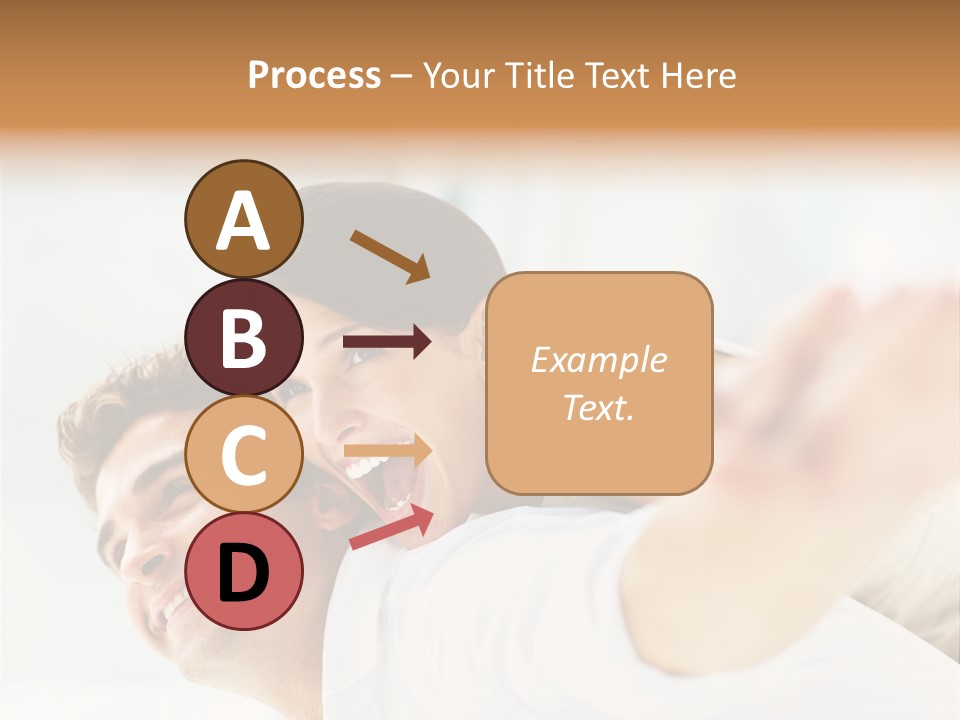 Pretty Joy People PowerPoint Template