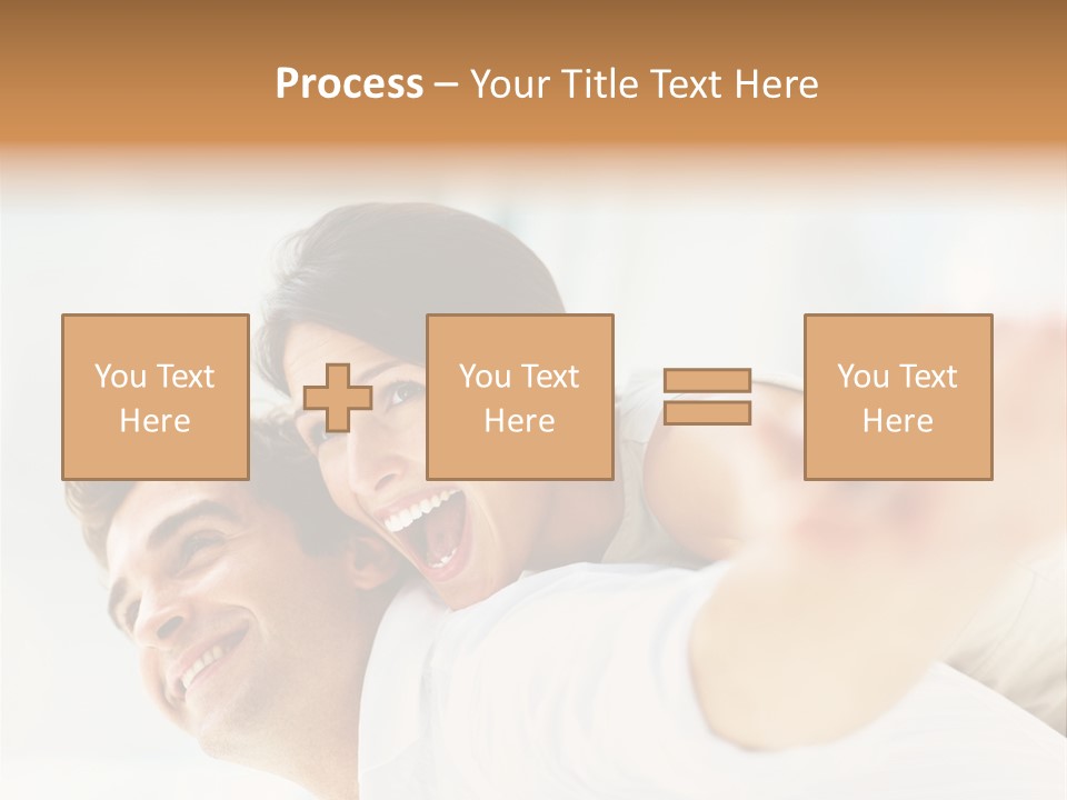 Pretty Joy People PowerPoint Template