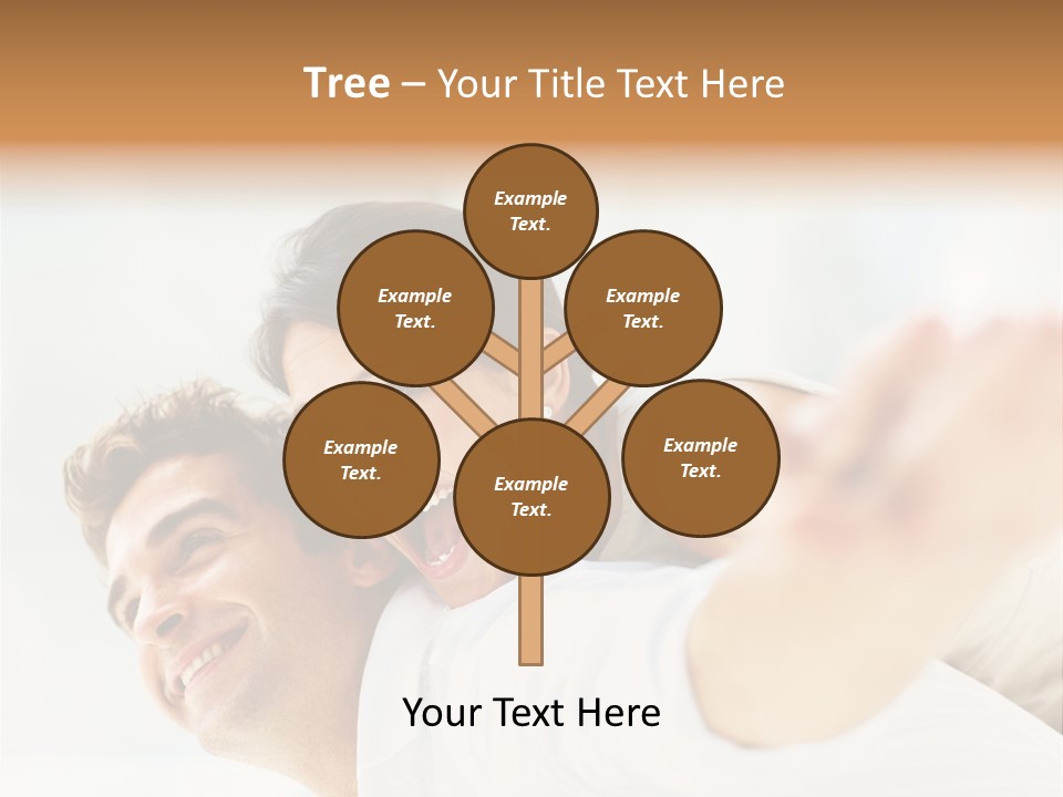 Pretty Joy People PowerPoint Template