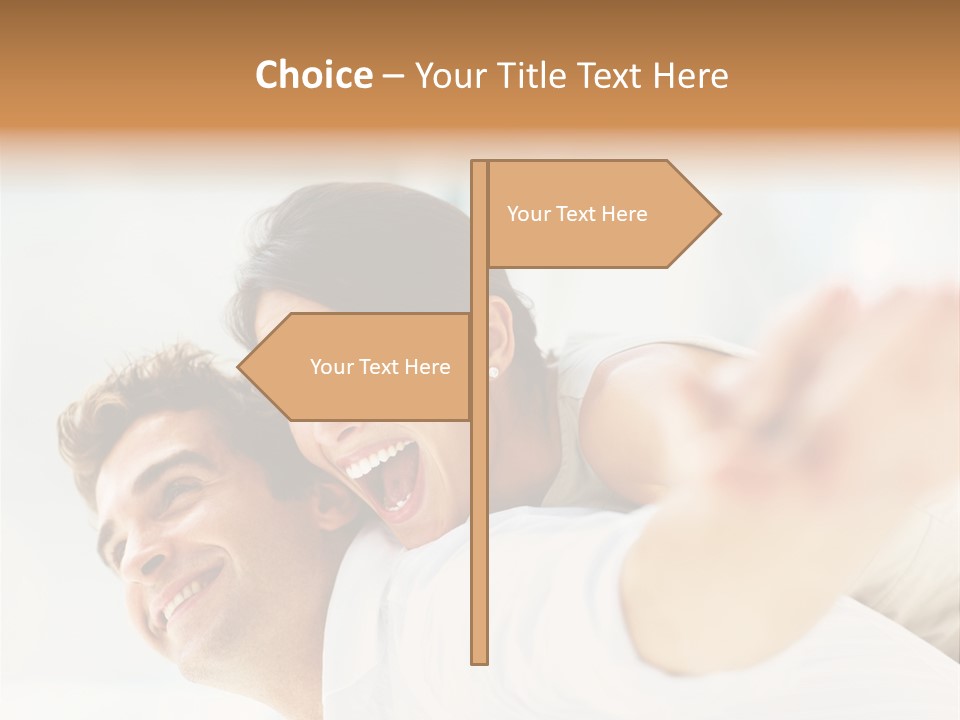 Pretty Joy People PowerPoint Template