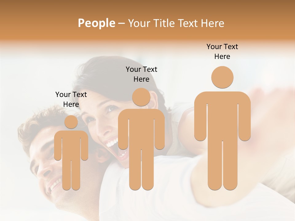 Pretty Joy People PowerPoint Template