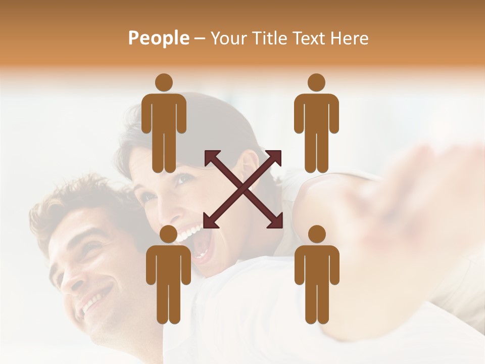 Pretty Joy People PowerPoint Template
