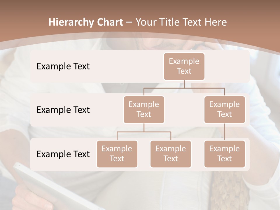 Sofa Touchpad Student PowerPoint Template