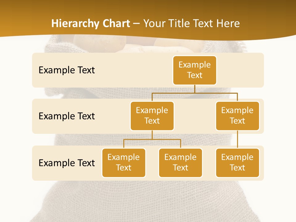 Kartoffeln Freisteller Kartoffelsack PowerPoint Template
