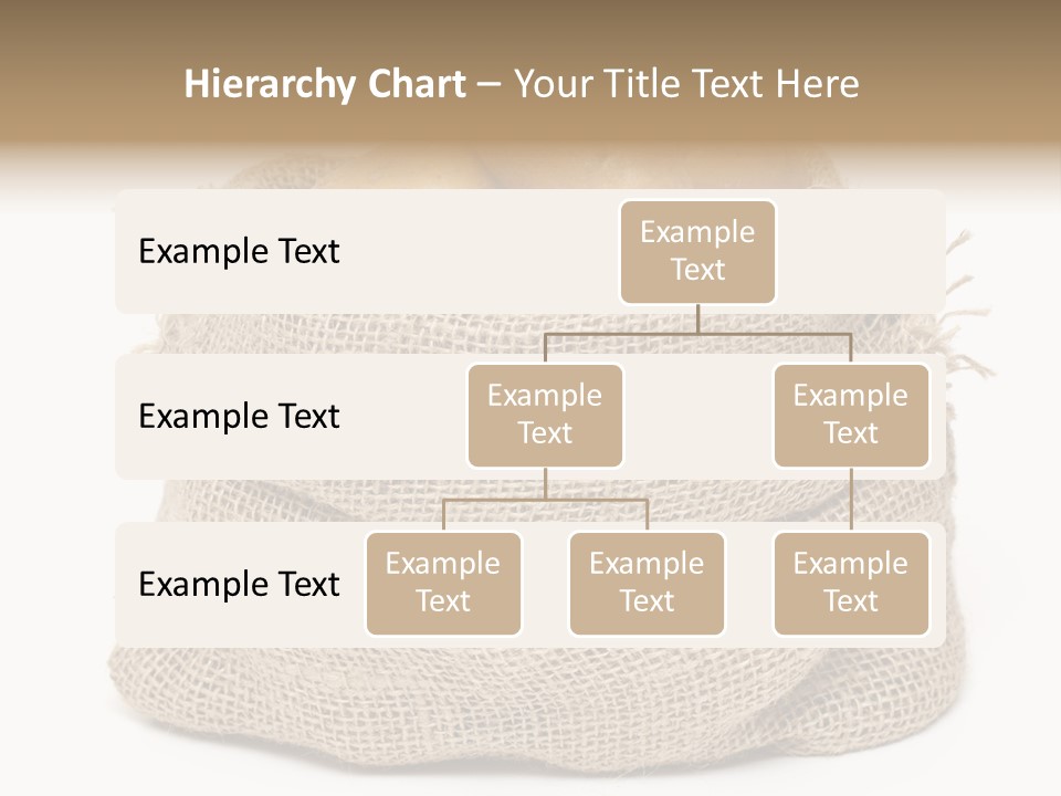 Vegetables Produce Sack PowerPoint Template