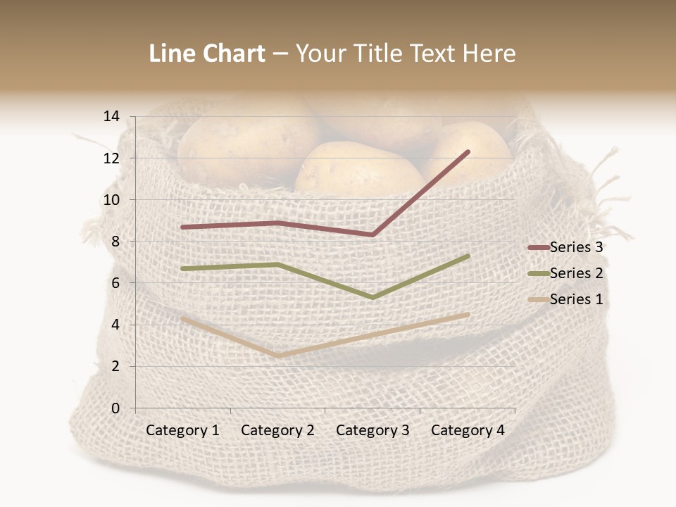 Vegetables Produce Sack PowerPoint Template