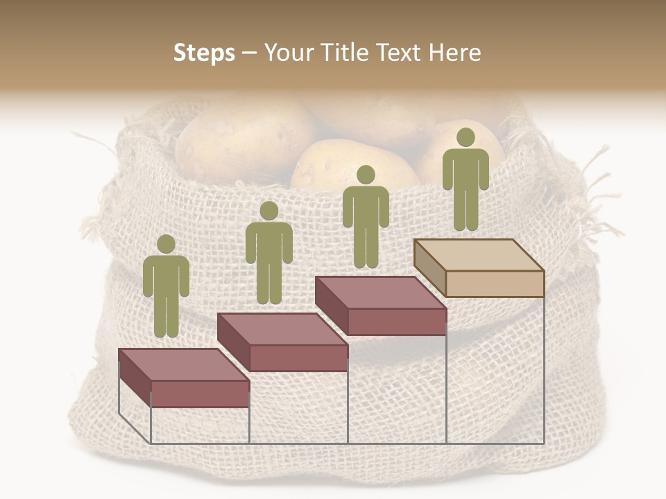 Vegetables Produce Sack PowerPoint Template