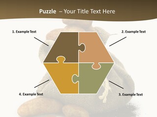 White Potato Farm PowerPoint Template