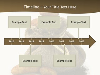 White Potato Farm PowerPoint Template