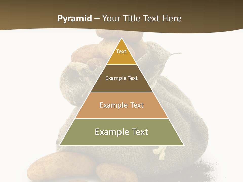 White Potato Farm PowerPoint Template