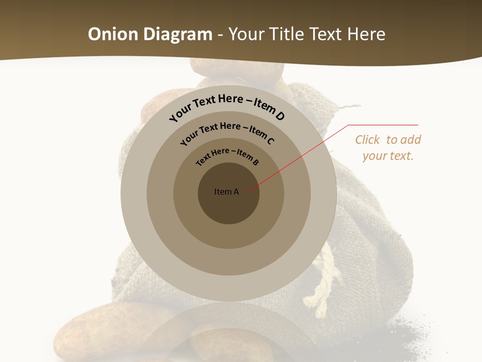 White Potato Farm PowerPoint Template