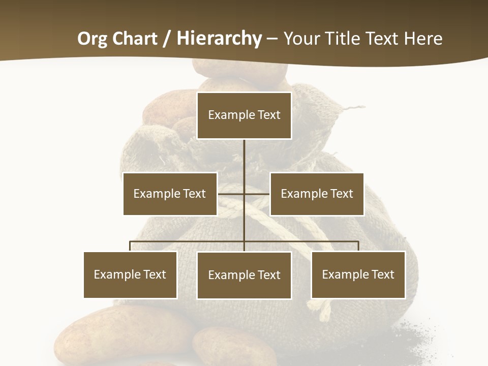 White Potato Farm PowerPoint Template