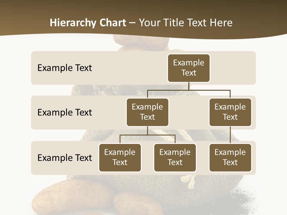 White Potato Farm PowerPoint Template