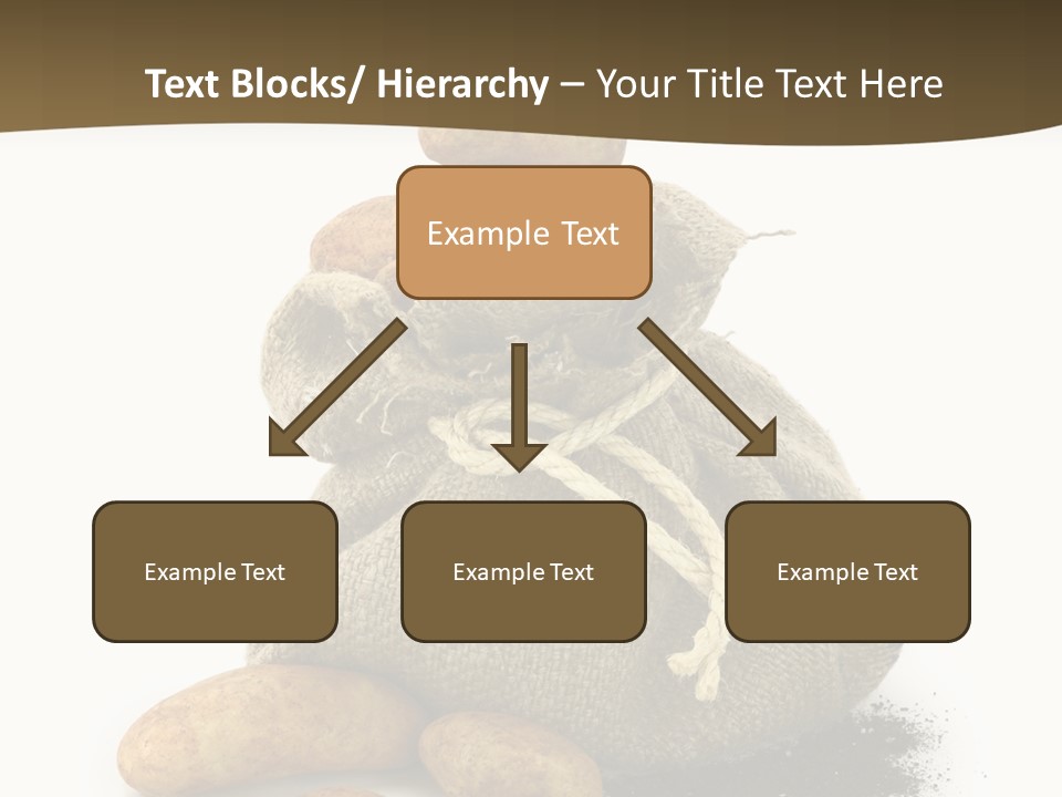 White Potato Farm PowerPoint Template