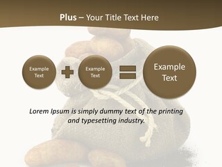 White Potato Farm PowerPoint Template