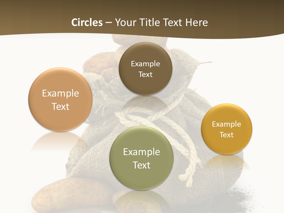 White Potato Farm PowerPoint Template