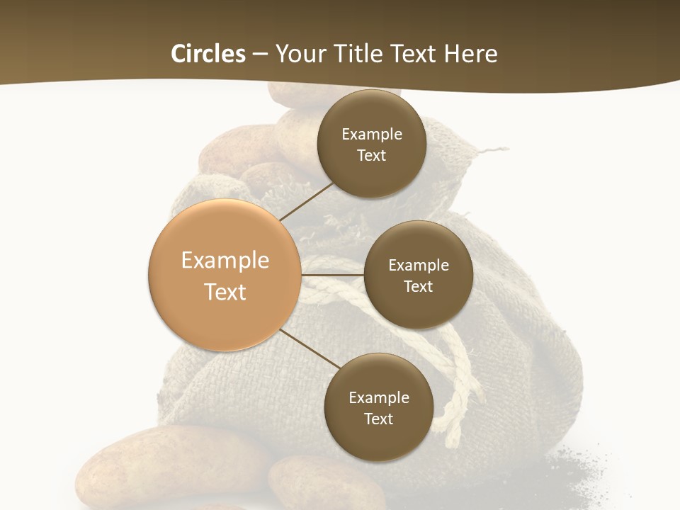 White Potato Farm PowerPoint Template