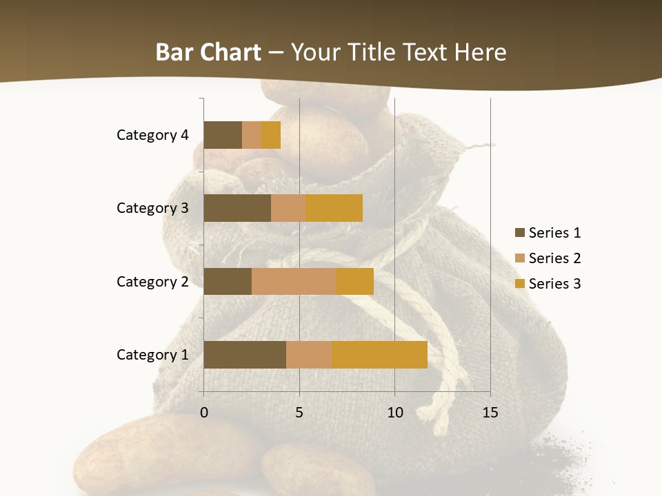 White Potato Farm PowerPoint Template