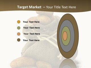 White Potato Farm PowerPoint Template