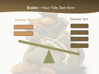 White Potato Farm PowerPoint Template