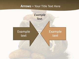 White Potato Farm PowerPoint Template